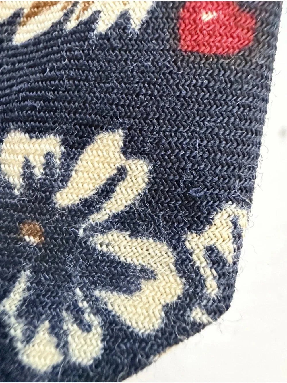 Vtg 80s 90s Polo Ralph Lauren Wool Tie Boho Floral Made in USA Challis Rare 3.75
